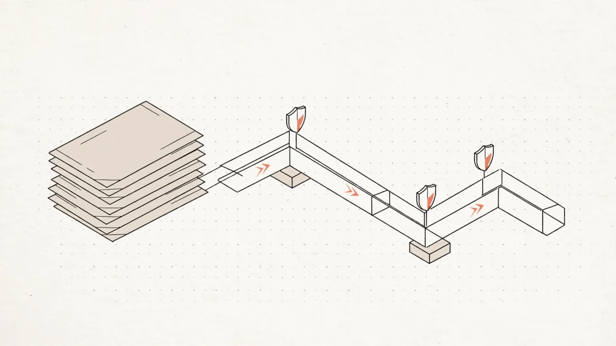 Vendor invoice automation pipeline with duplicate, math, GST, and approval guardrails